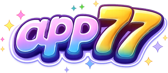 app 77 সাইটের লোগো